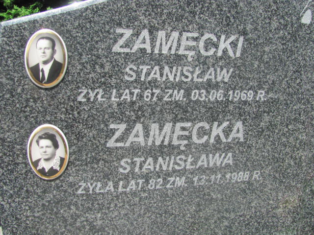 Stanisław Zamęcki 1902 Pułtusk św. Kostki - Grobonet - Wyszukiwarka osób pochowanych