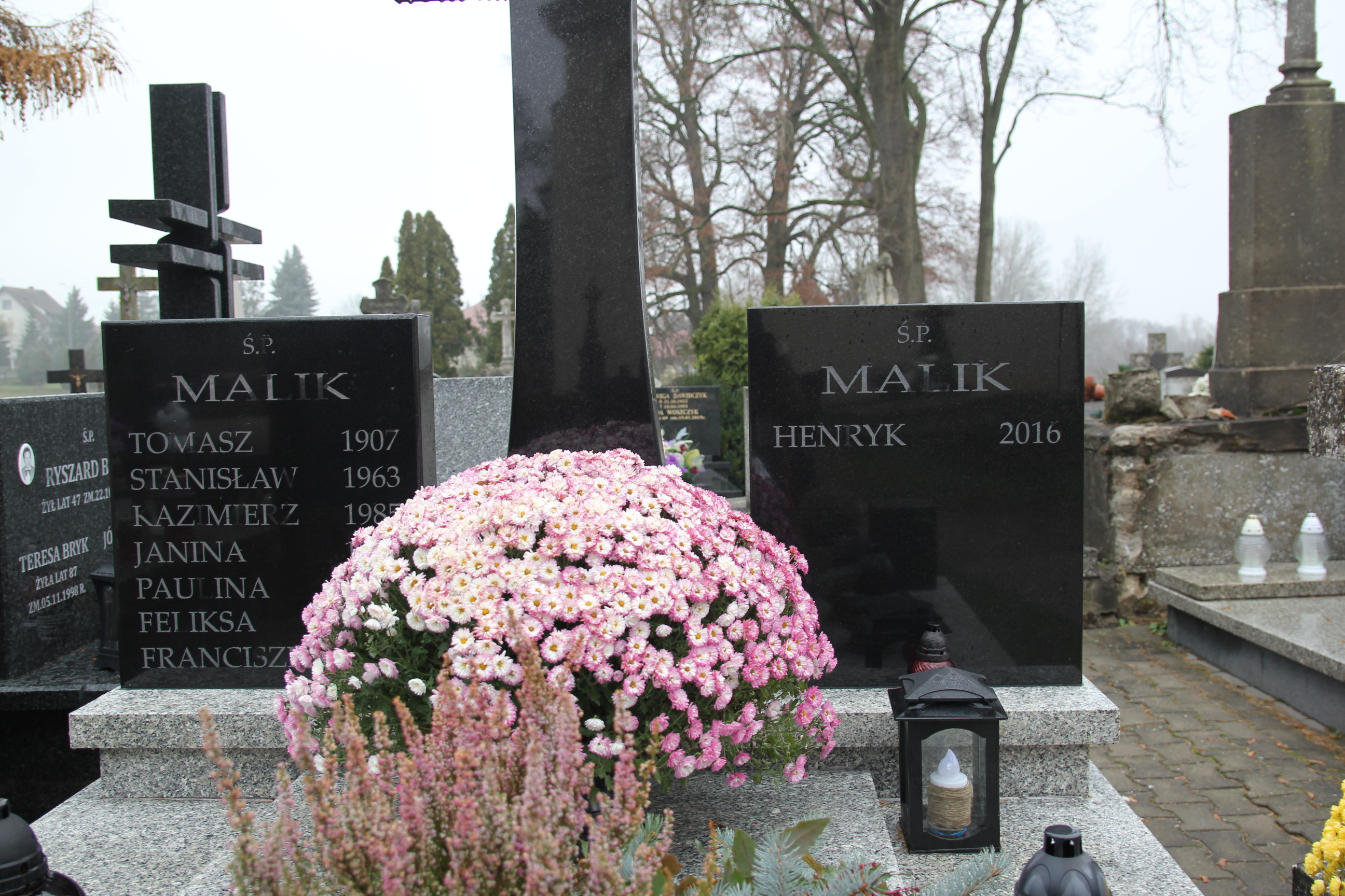 Janina Malik 1909 Pułtusk św. Kostki - Grobonet - Wyszukiwarka osób pochowanych