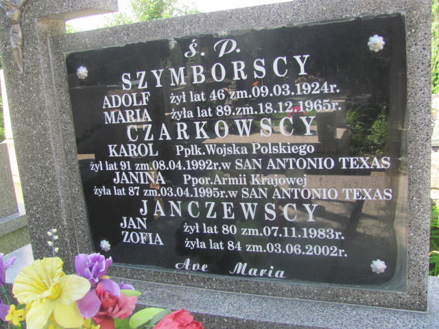 Zofia Janczewska 1917 Pułtusk św. Kostki - Grobonet - Wyszukiwarka osób pochowanych