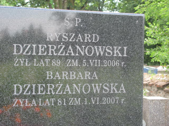 Barbara Dzierżanowska 1926 Pułtusk św. Kostki - Grobonet - Wyszukiwarka osób pochowanych