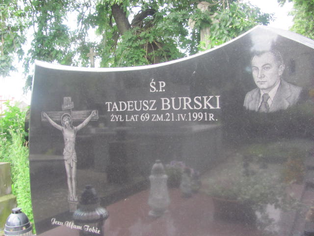 Tadeusz Burski 1922 Pułtusk św. Kostki - Grobonet - Wyszukiwarka osób pochowanych