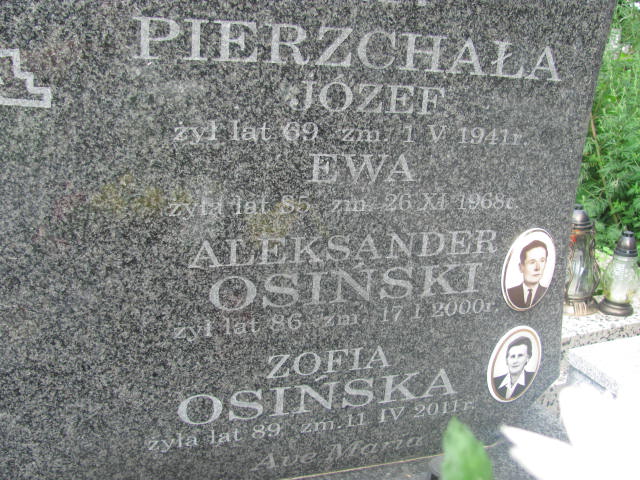 Aleksander Osiński Pułtusk św. Kostki - Grobonet - Wyszukiwarka osób pochowanych