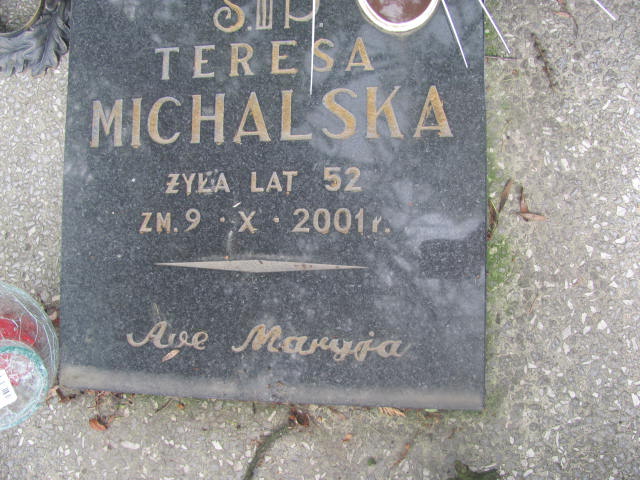 Janina Michalska Pułtusk św. Kostki - Grobonet - Wyszukiwarka osób pochowanych