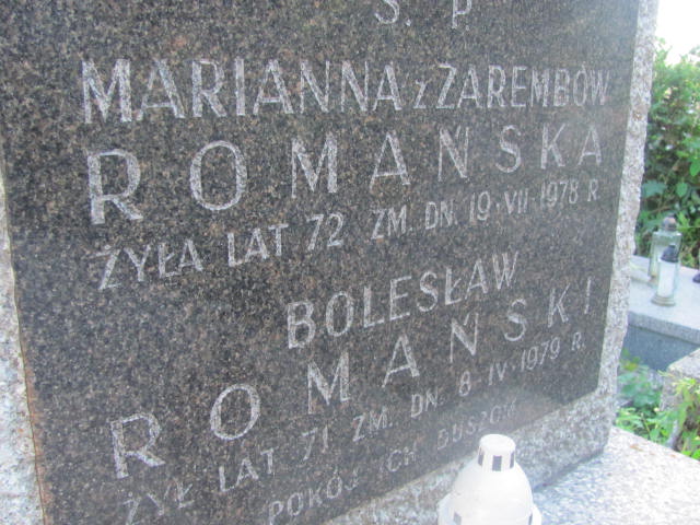 Bolesław Romański 1908 Pułtusk św. Kostki - Grobonet - Wyszukiwarka osób pochowanych