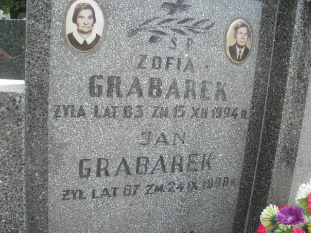 Zofia Grabarek Pułtusk św. Kostki - Grobonet - Wyszukiwarka osób pochowanych