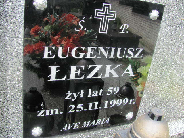 Eugeniusz Łezka 1940 Pułtusk św. Kostki - Grobonet - Wyszukiwarka osób pochowanych