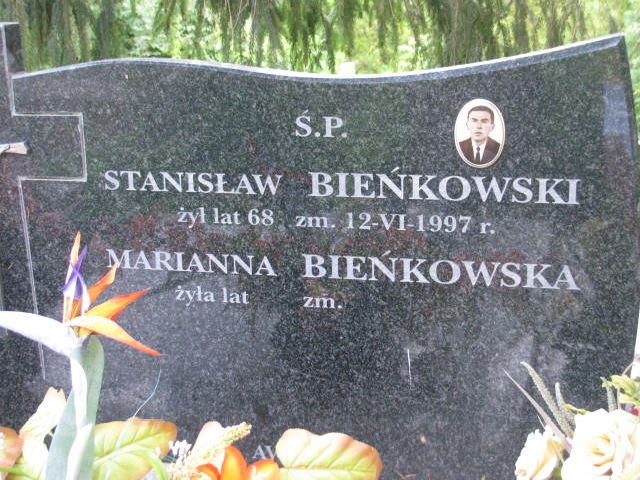 Stanisław Bieńkowski 1929 Pułtusk św. Kostki - Grobonet - Wyszukiwarka osób pochowanych