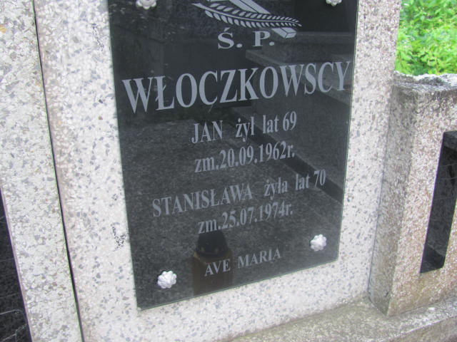 Jan Włoczkowski 1893 Pułtusk św. Kostki - Grobonet - Wyszukiwarka osób pochowanych