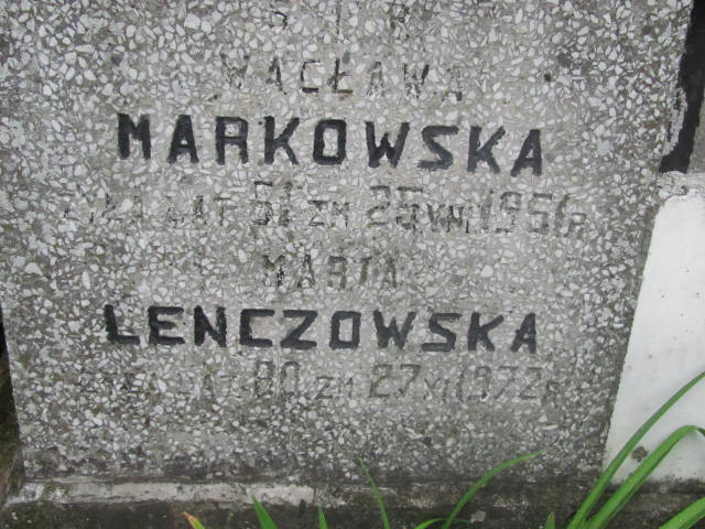 Maria Lenczowska 1892 Pułtusk św. Kostki - Grobonet - Wyszukiwarka osób pochowanych