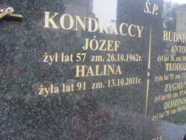 Józef Kondracki 1905 Pułtusk św. Kostki - Grobonet - Wyszukiwarka osób pochowanych