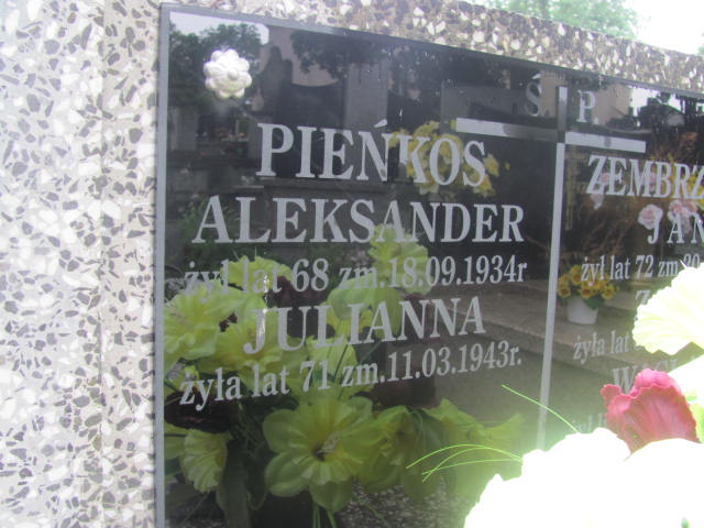 Zofia Zembrzuska 1904 Pułtusk św. Kostki - Grobonet - Wyszukiwarka osób pochowanych