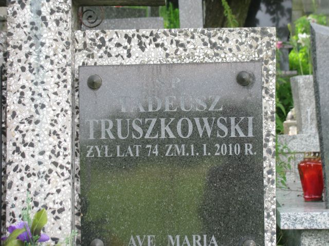 Tadeusz Truszkowski Pułtusk św. Kostki - Grobonet - Wyszukiwarka osób pochowanych