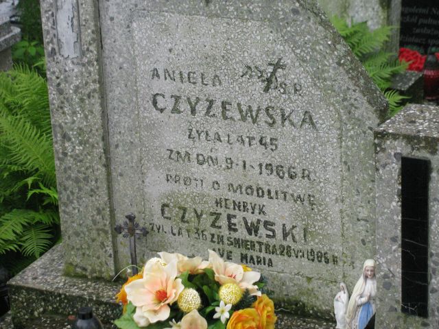 Henryk Czyżewski 1950 Pułtusk św. Kostki - Grobonet - Wyszukiwarka osób pochowanych