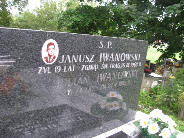Julian Iwanowski Pułtusk św. Kostki - Grobonet - Wyszukiwarka osób pochowanych
