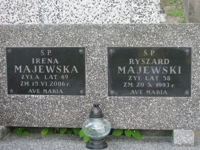 Ryszard Piotr Majewski 1935 Pułtusk św. Kostki - Grobonet - Wyszukiwarka osób pochowanych