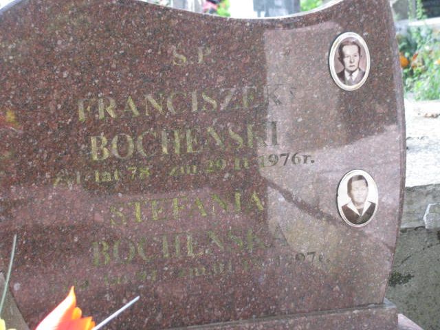 Franciszek Bocheński 1898 Pułtusk św. Kostki - Grobonet - Wyszukiwarka osób pochowanych