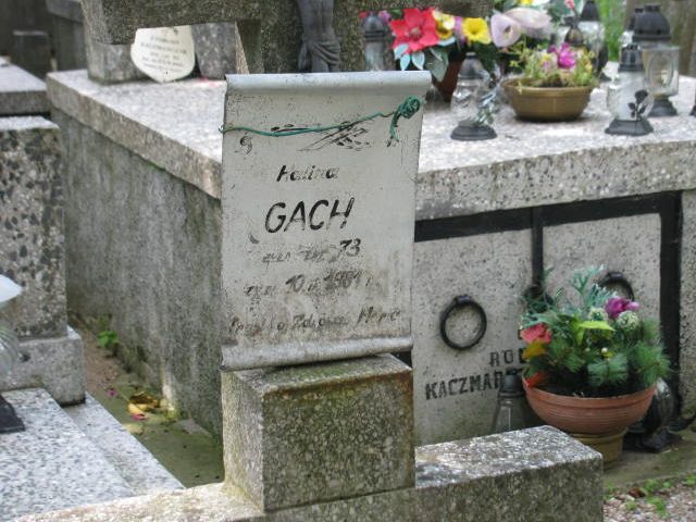 Halina Gach 1907 Pułtusk św. Kostki - Grobonet - Wyszukiwarka osób pochowanych