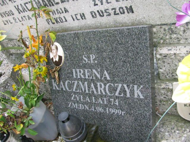 Irena Florentyna Kaczmarczyk 1925 Pułtusk św. Kostki - Grobonet - Wyszukiwarka osób pochowanych