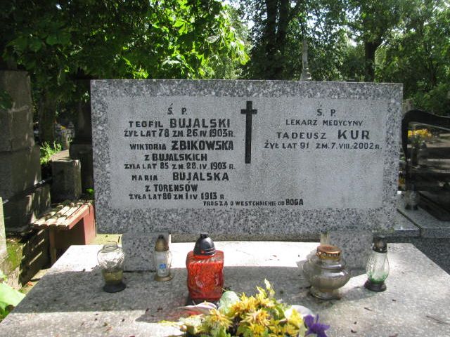 Maria Bujalska Pułtusk św. Kostki - Grobonet - Wyszukiwarka osób pochowanych