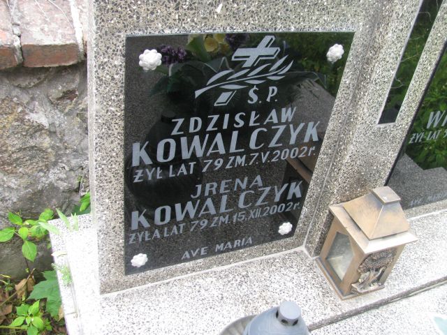 Irena Kowalczyk 1923 Pułtusk św. Kostki - Grobonet - Wyszukiwarka osób pochowanych