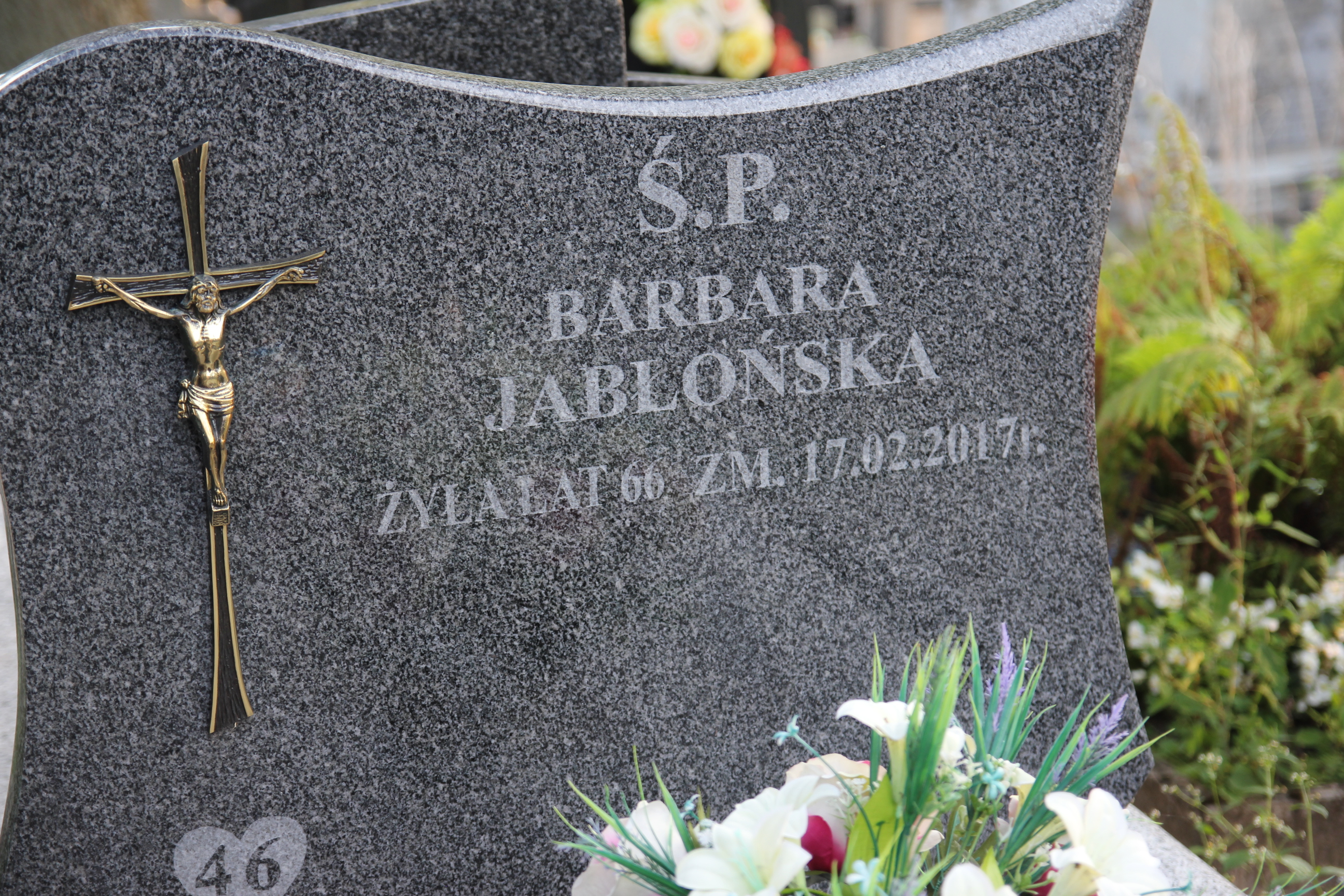 Barbara Jabłońska 1950 Pułtusk św. Kostki - Grobonet - Wyszukiwarka osób pochowanych