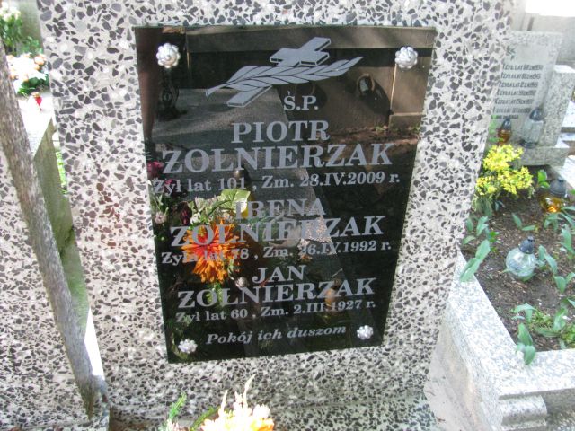 Piotr Żołnierzak 1908 Pułtusk św. Kostki - Grobonet - Wyszukiwarka osób pochowanych
