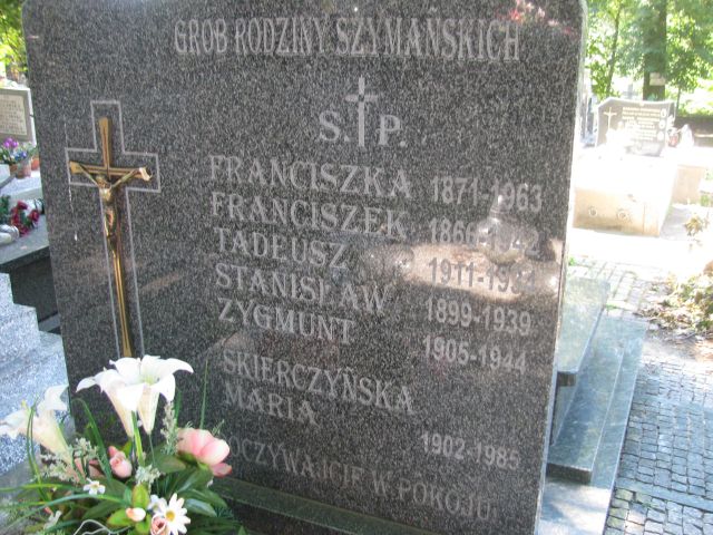 Maria Skierczyńska 1902 Pułtusk św. Kostki - Grobonet - Wyszukiwarka osób pochowanych