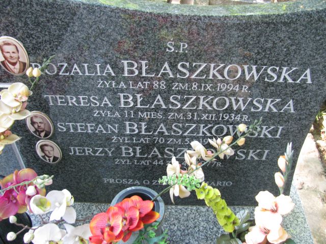 Stefan Błaszkowski 1905 Pułtusk św. Kostki - Grobonet - Wyszukiwarka osób pochowanych