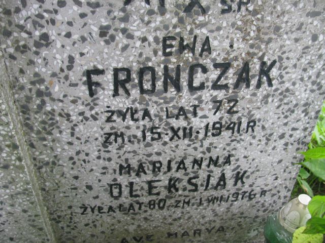 Ewa Fronczak Pułtusk św. Kostki - Grobonet - Wyszukiwarka osób pochowanych