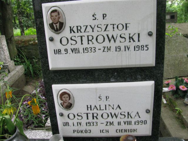 Halina Ostrowska 1933 Pułtusk św. Kostki - Grobonet - Wyszukiwarka osób pochowanych