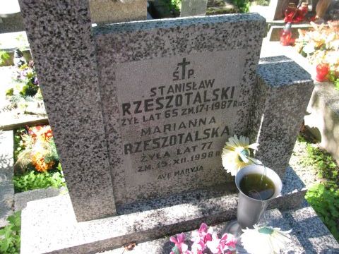 Marianna Rzeszotalska 1921 Pułtusk św. Kostki - Grobonet - Wyszukiwarka osób pochowanych