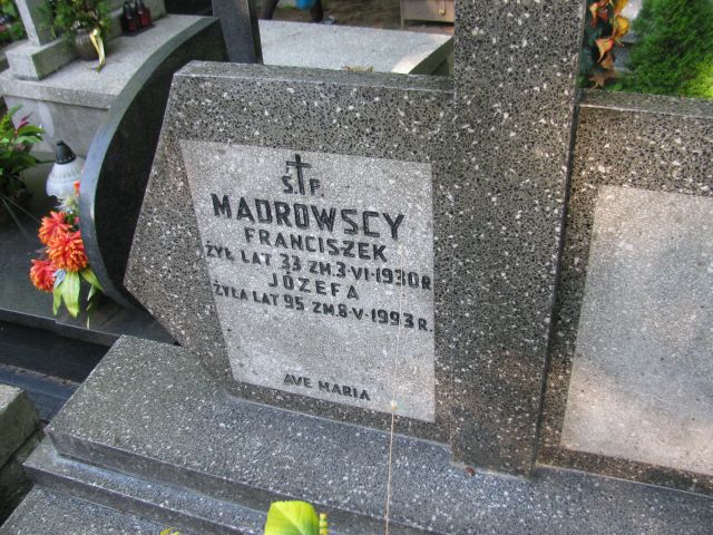 Franciszek Mądrowski Pułtusk św. Kostki - Grobonet - Wyszukiwarka osób pochowanych