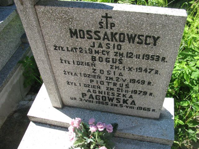 Piotr Mossakowski 1979 Pułtusk św. Kostki - Grobonet - Wyszukiwarka osób pochowanych