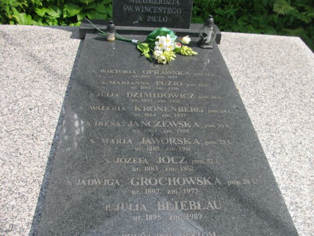 Józefa Jocz 1883 Pułtusk św. Kostki - Grobonet - Wyszukiwarka osób pochowanych