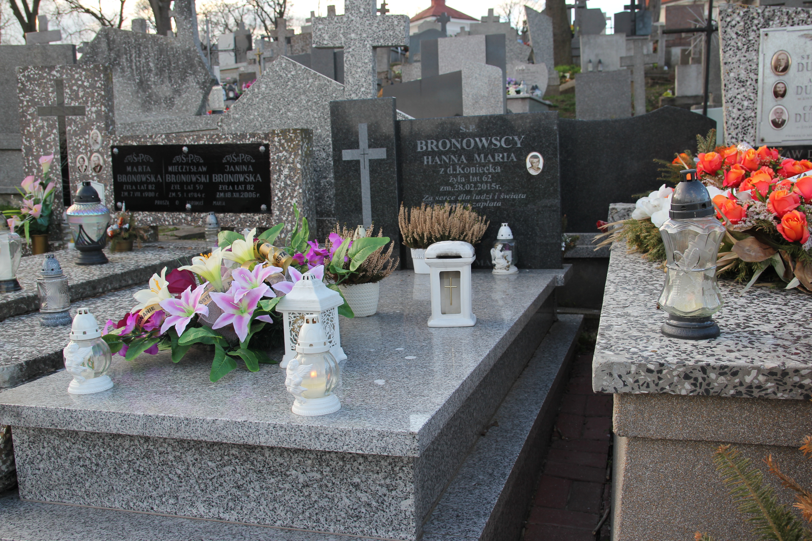 Hanna Bronowska 1952 Pułtusk św. Kostki - Grobonet - Wyszukiwarka osób pochowanych